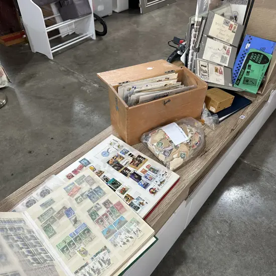 Large stamp collection