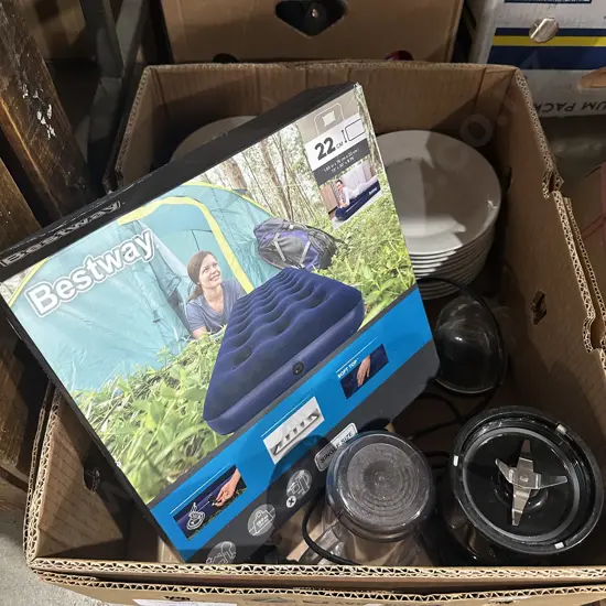 New airbed and magic bullet etc