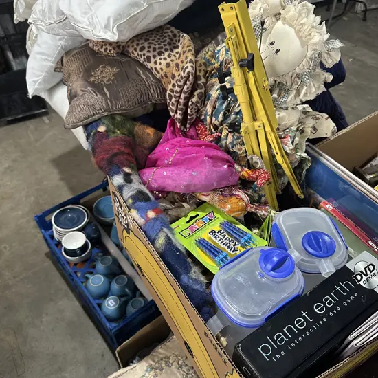 Dolls, music stand, game etc