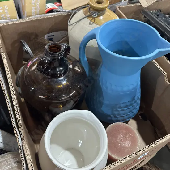 Crock, jars and vases