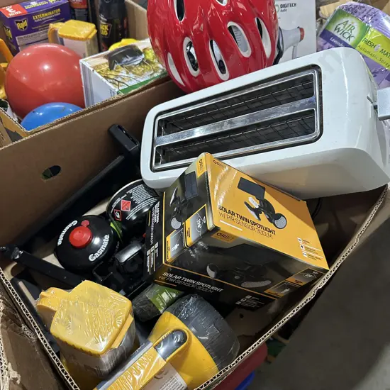 Sensor lights, toaster, torches etc