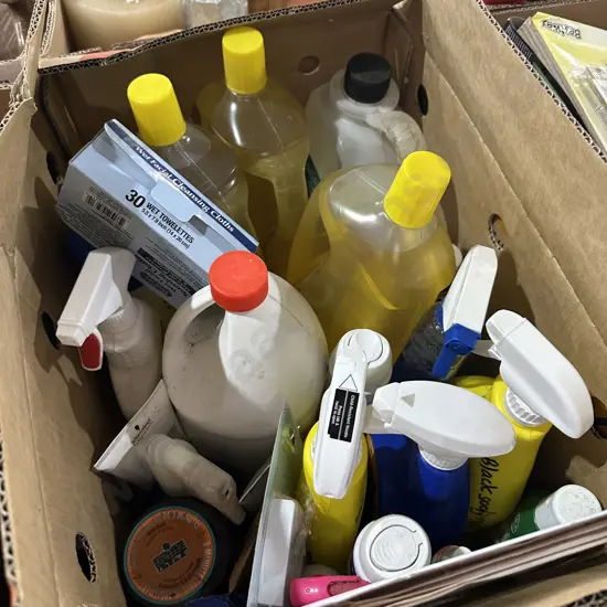 Cleaning product etc