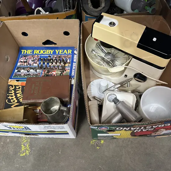 2 box inc Kenwood mixer