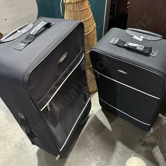 2 suitcases
