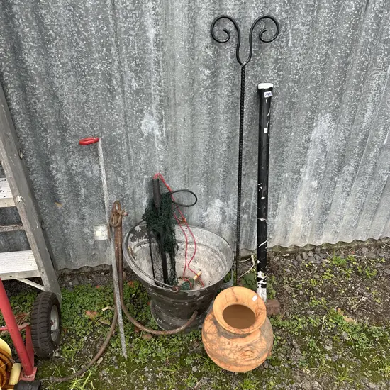 Axe, pots, Ankur etc