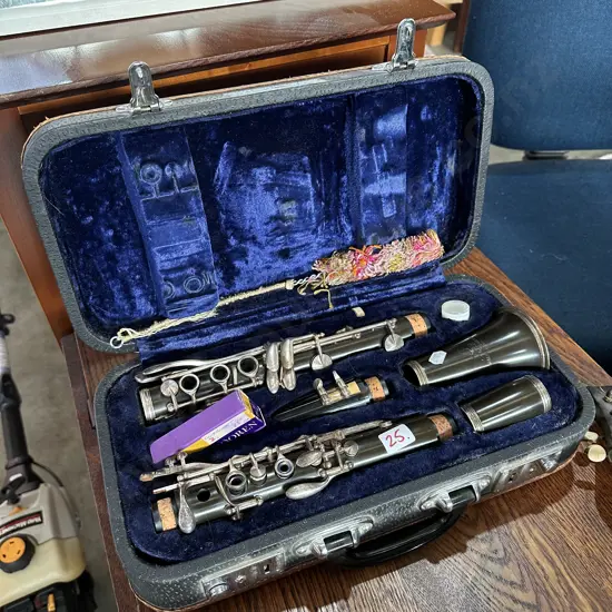 Cased clarinet