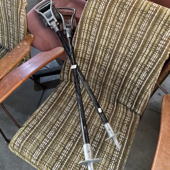 Shooting sticks x 2