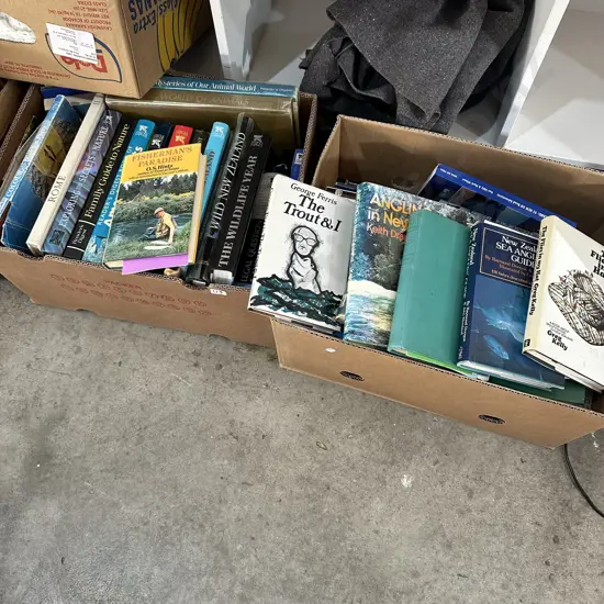 2 box books inc Trout books