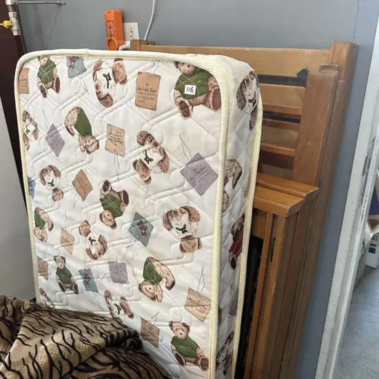 Touchwood cot and matress