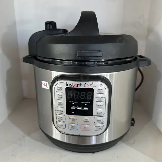 Instant pot and 2 x bins