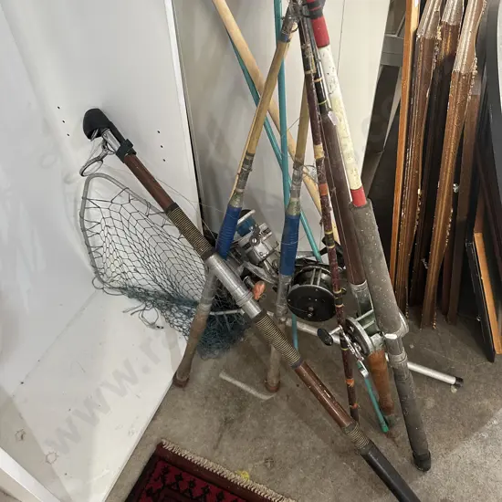 Fishing rods and nets