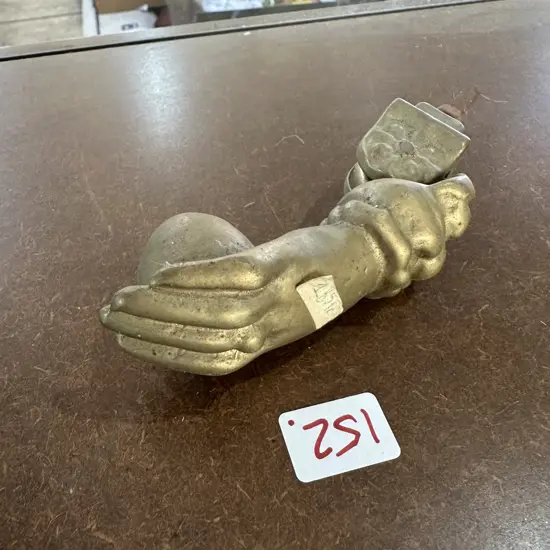Brass door knocker
