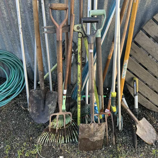 Large lot garden tools