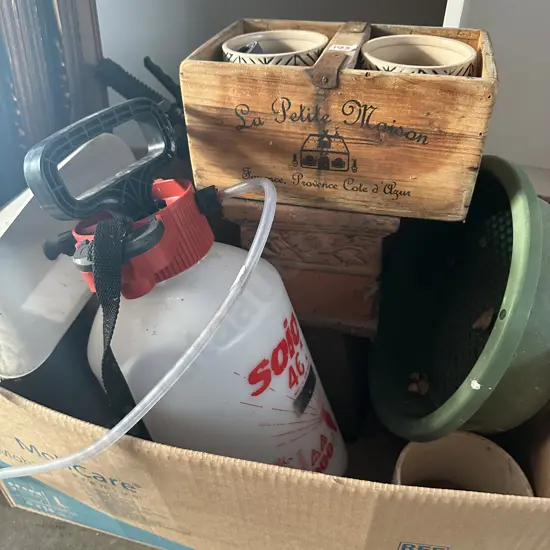 Planters and sprayer