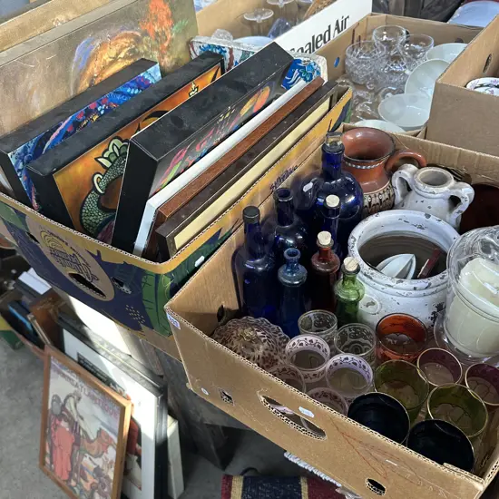 2 box collectables and pictures