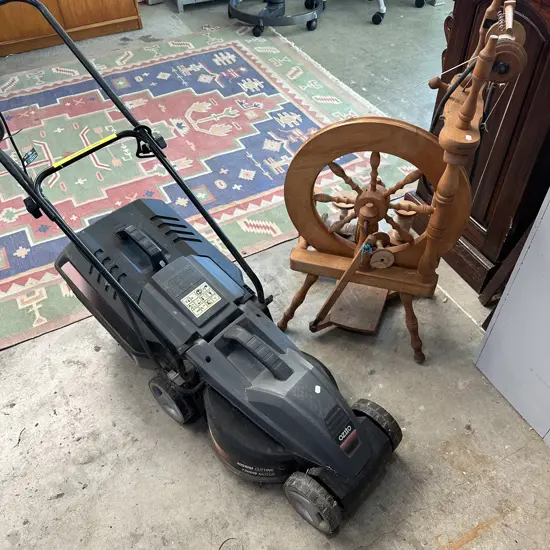 Electric mower & spinner