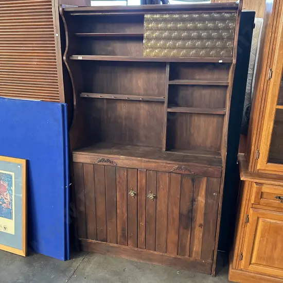 70s hutch dresser