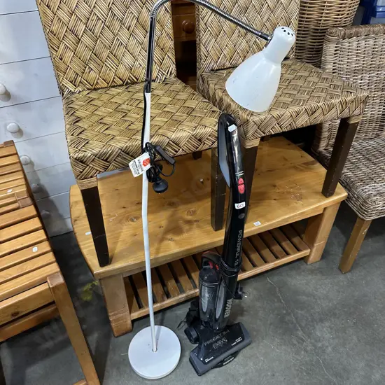 Lamp and hoover vac
