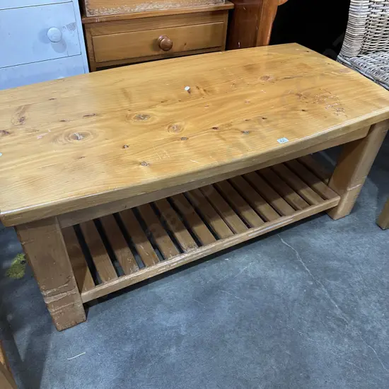Macrocarpa coffee table