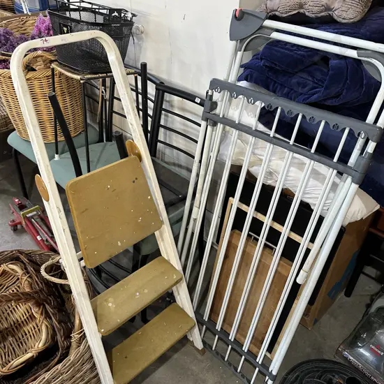 Step and clothes horse