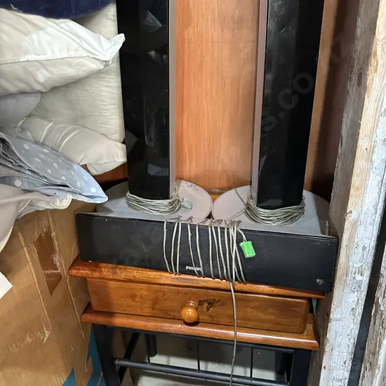 Speakers and bedside