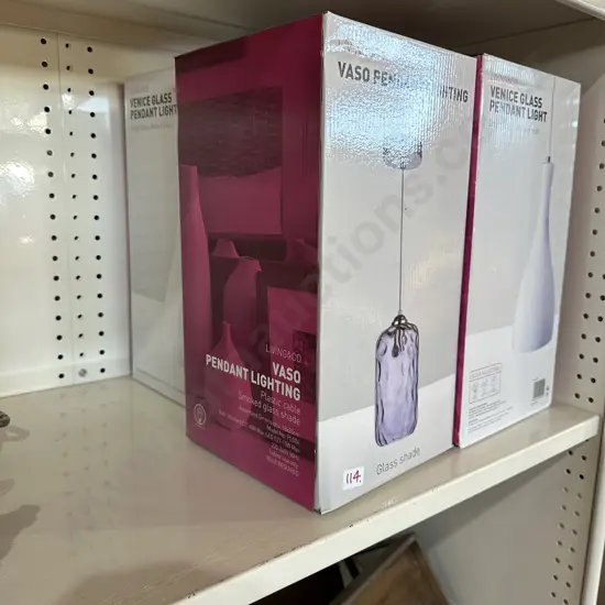 4 new pendent lights