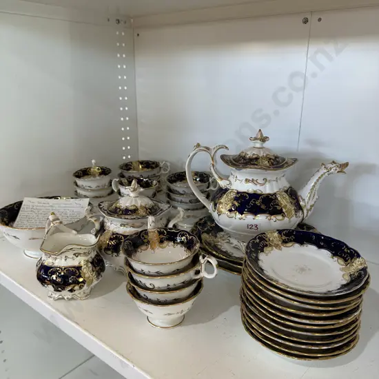 Antique Coalport tea service