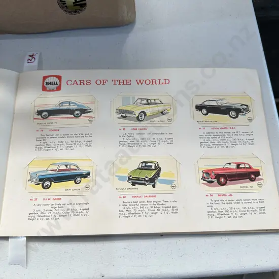 Complete set of Shell cars of the world