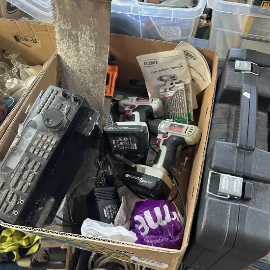 Battery drill (no charger)etc