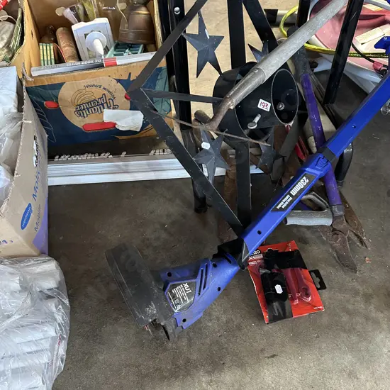 Tools,xmas tree stand, weed eater