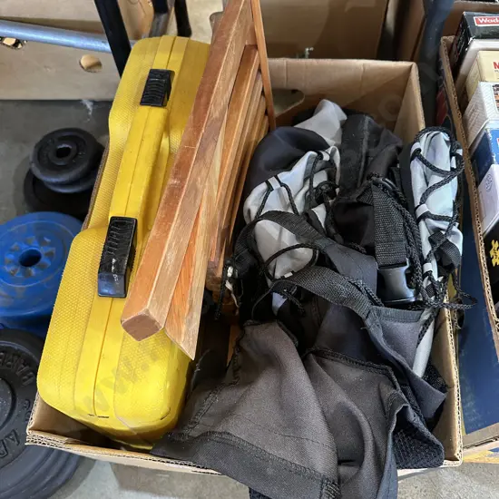 Laser lever,  wooden mag rack, car seat covers - Nissan 4 x 4