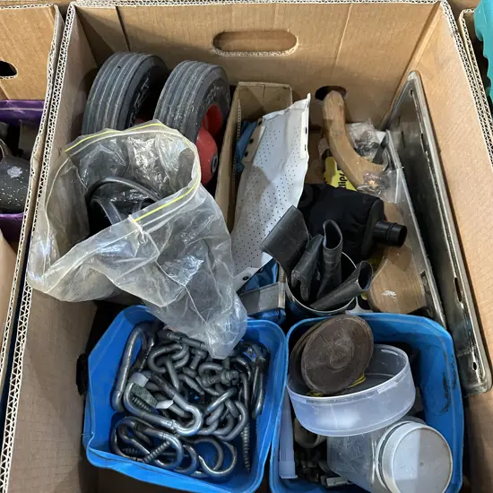 wheels and clips etc