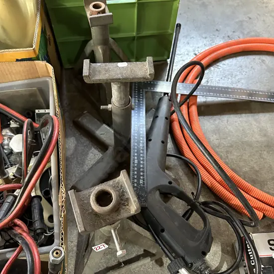 axel stands, square, water blaster part