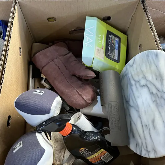 marble board, mittens etc