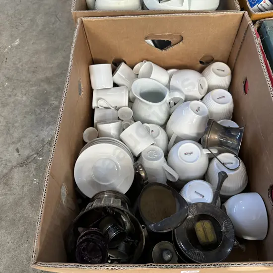 crockery and silverware