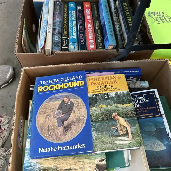 2 box books inc Trout books
