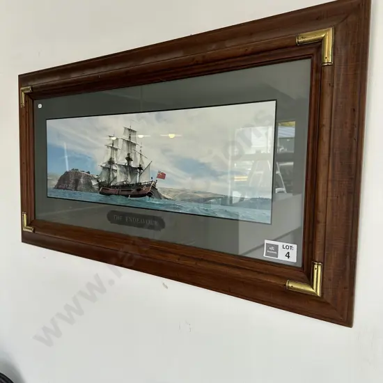 Framed print of The Endeavour
