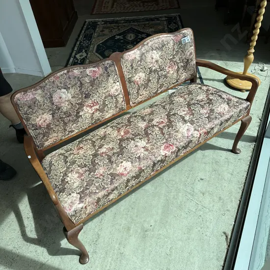 Floral vintage sofa