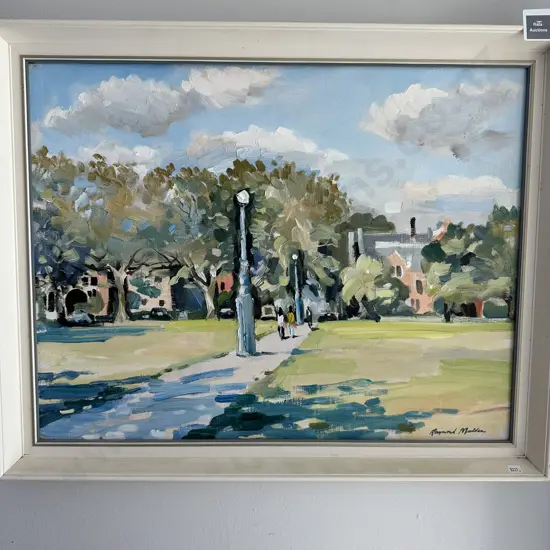 painting of Christchurch by Raymond Madden