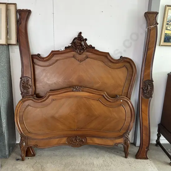 French bed ends and frame (double)