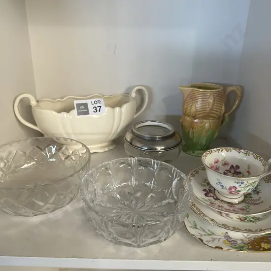Art deco pottery etc