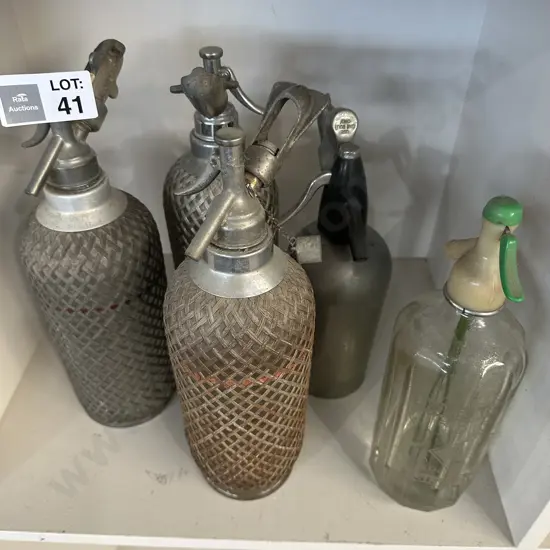 Collection of Soda Syphons
