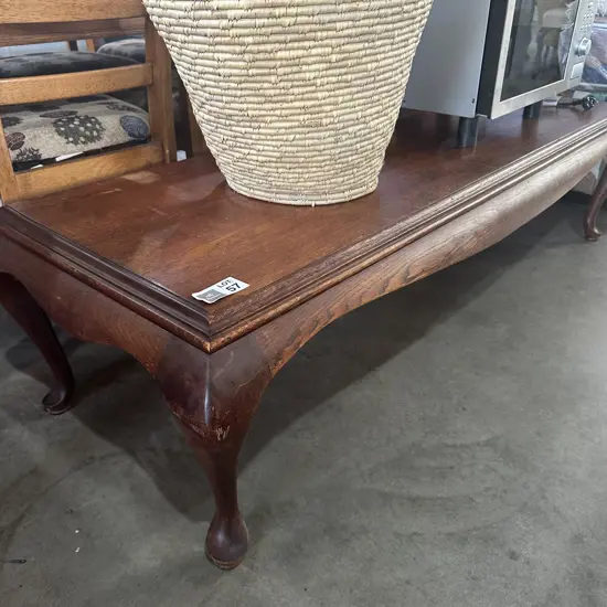 Large Oak coffee table