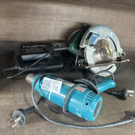 skilsaw, jigsaw, heat gun