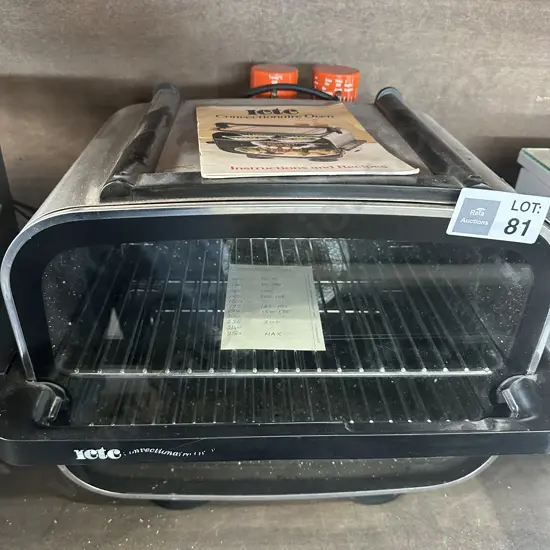 Vintage top cook oven