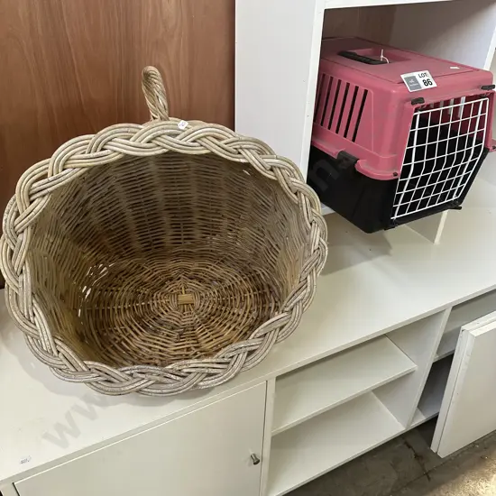 Cat cage and pet basket