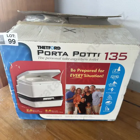 Porta-potti unused