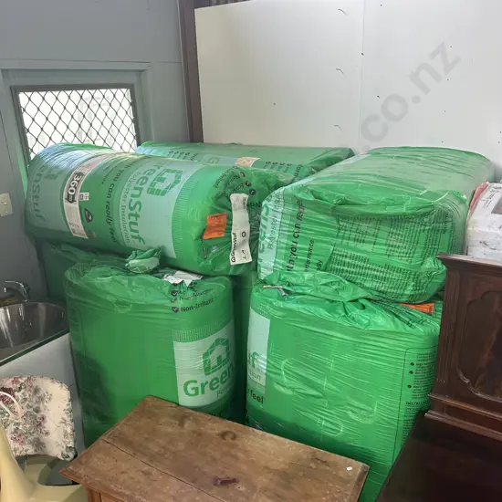 Large lot Green stuff insulation