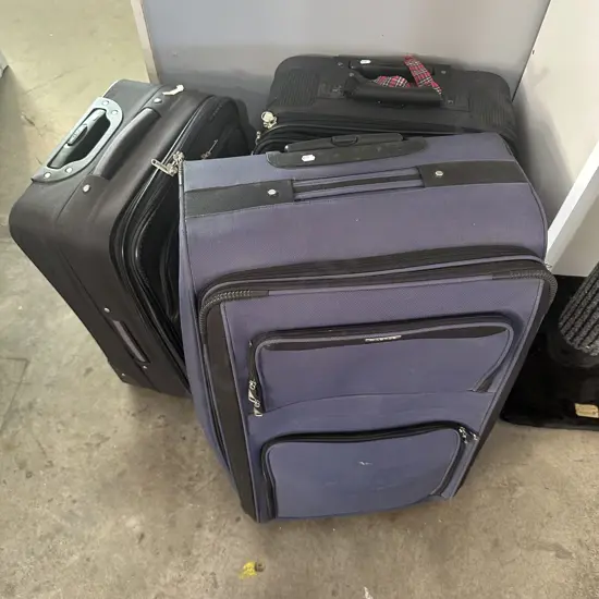 3 suitcases