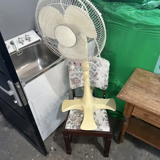 Fan and chair